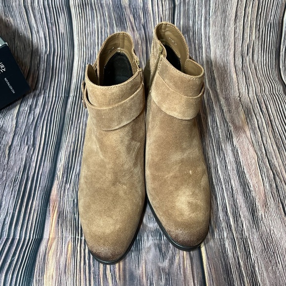 Naturalizer Womens Lydia Brown Ankle Boots Shoes 8 M New with tags - Picture 4 of 12